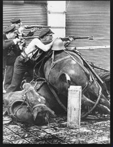 Barcelona: Spanish civil war (photo from  www.english.illinois.edu)